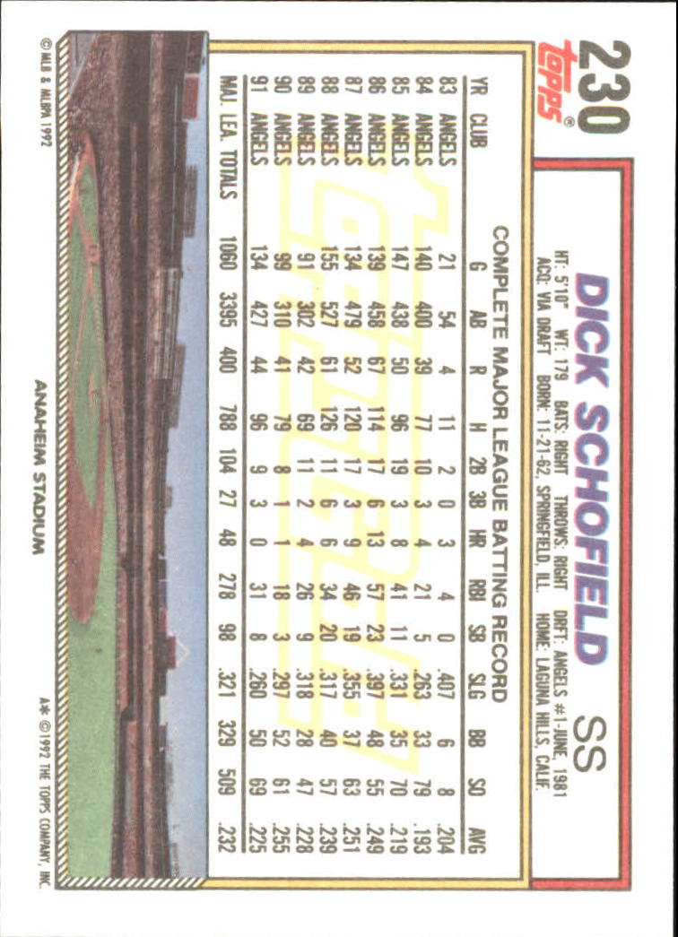B0600- 1992 Topps Gold Baseball Card #s 1-250 -You Pick- 15+ FREE US SHIP - Picture 435 of 473