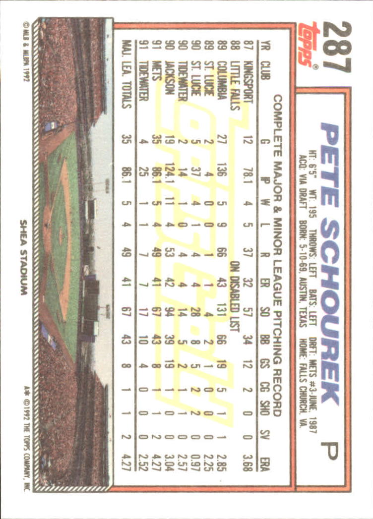 B0600- 1992 Topps Gold Baseball Card #s 251-500 -You Pick- 15+ FREE US SHIP - Picture 69 of 477