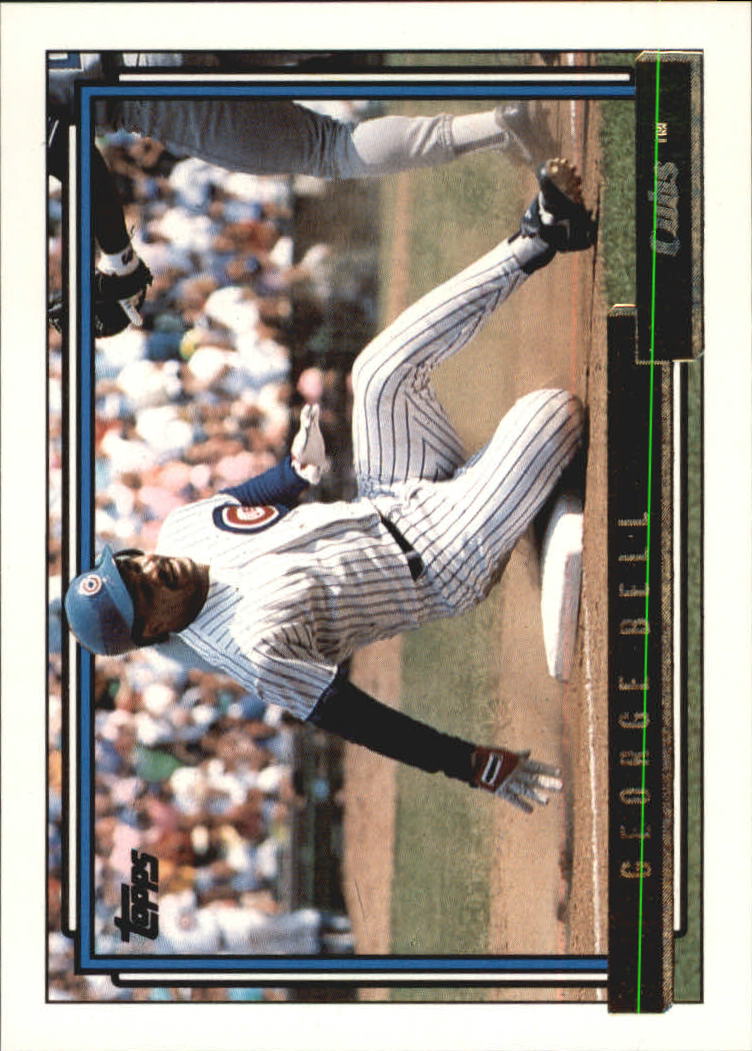 1992 Topps Gold #320 George Bell