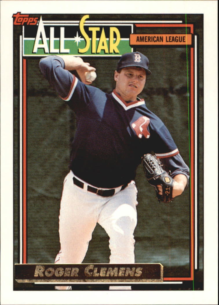 1992 Topps Gold #405 Roger Clemens AS