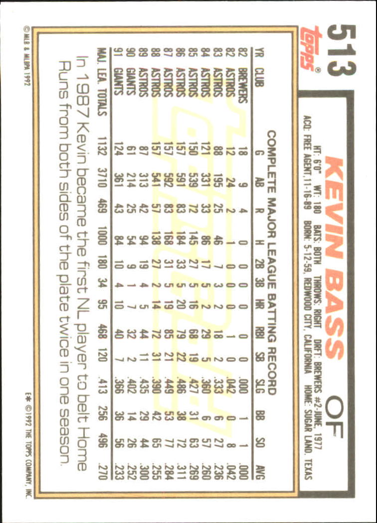B0600 - 1992 Topps Gold Baseballkarte #S 501-750 -Sie wählen aus - 15+ KOSTENLOSER US-VERSAND - Bild 27 von 487