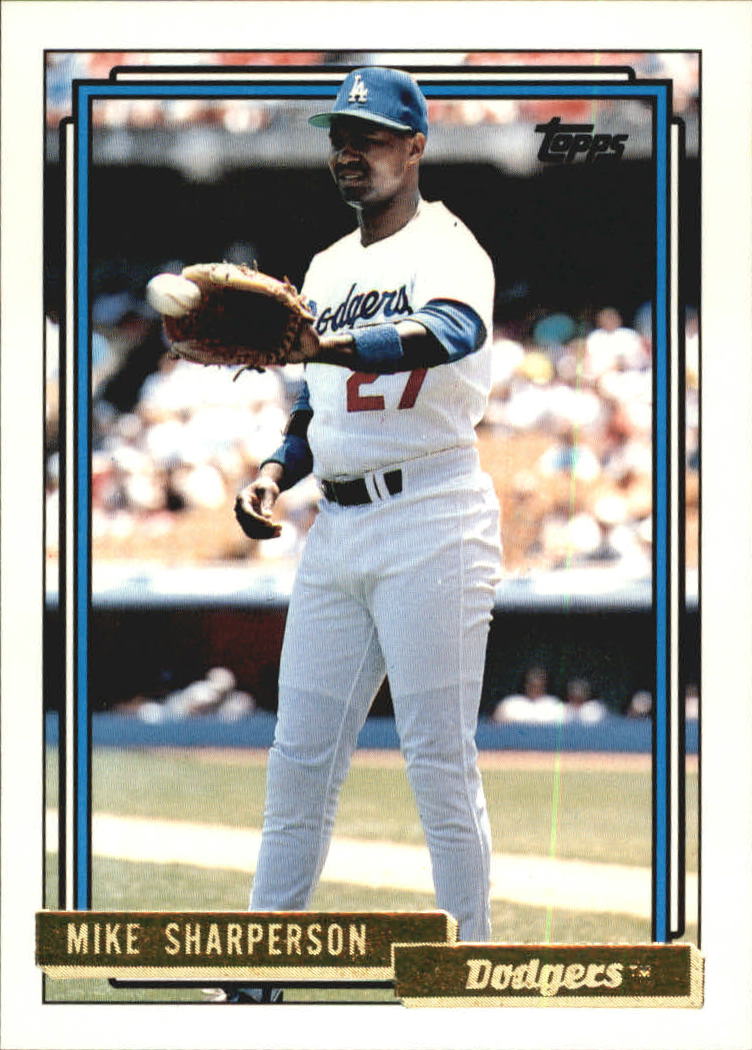 1992 Topps Gold #627 Mike Sharperson