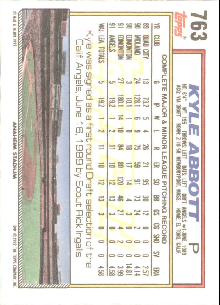 B0600 - 1992 Topps Gold Baseballkarte #S 751-793 -Sie wählen aus - 15+ KOSTENLOSER US-VERSAND - Bild 27 von 86