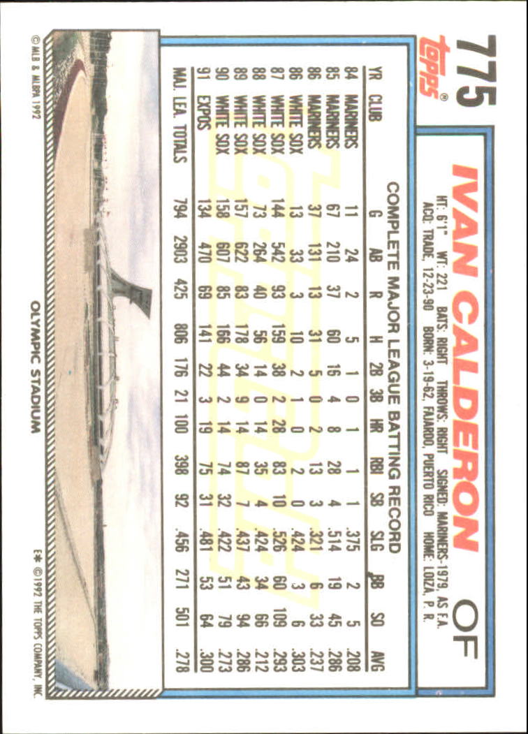 B0600 - 1992 Topps Gold Baseballkarte #S 751-793 -Sie wählen aus - 15+ KOSTENLOSER US-VERSAND - Bild 51 von 86