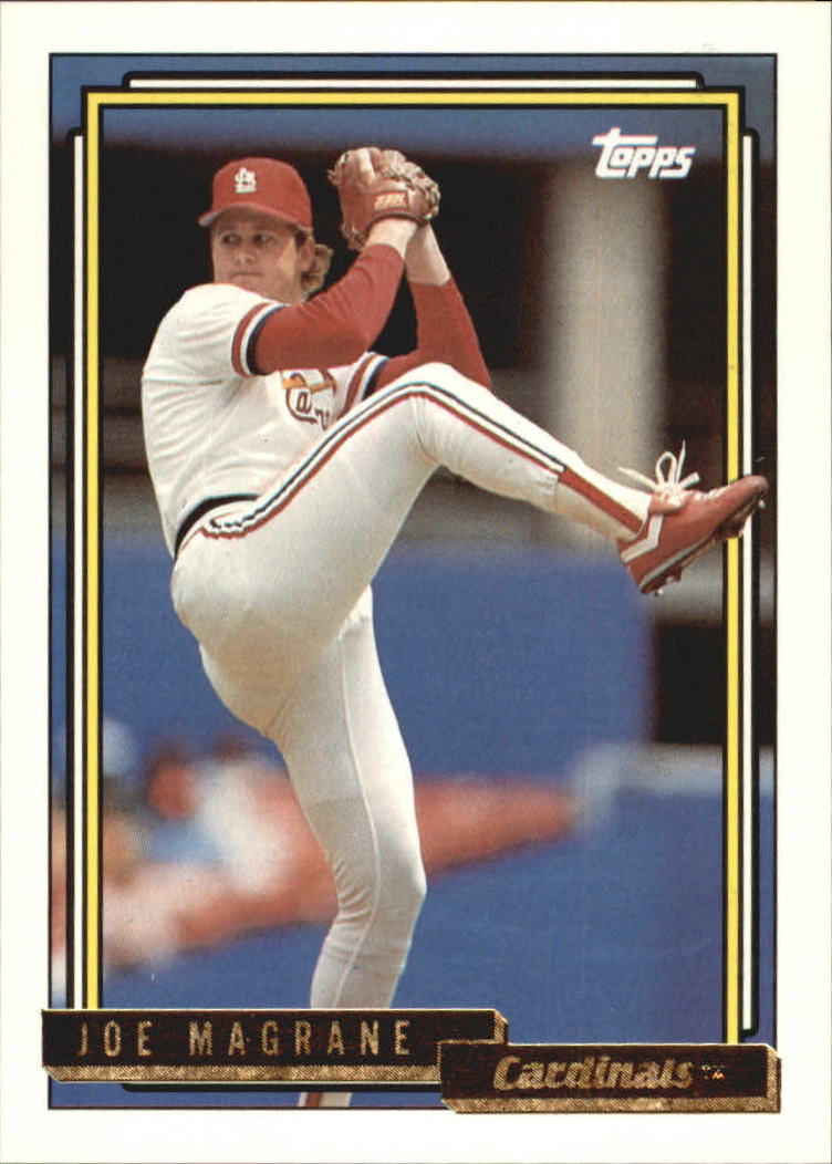  1992 Topps Baseball #448 Tom Pagnozzi St. Louis
