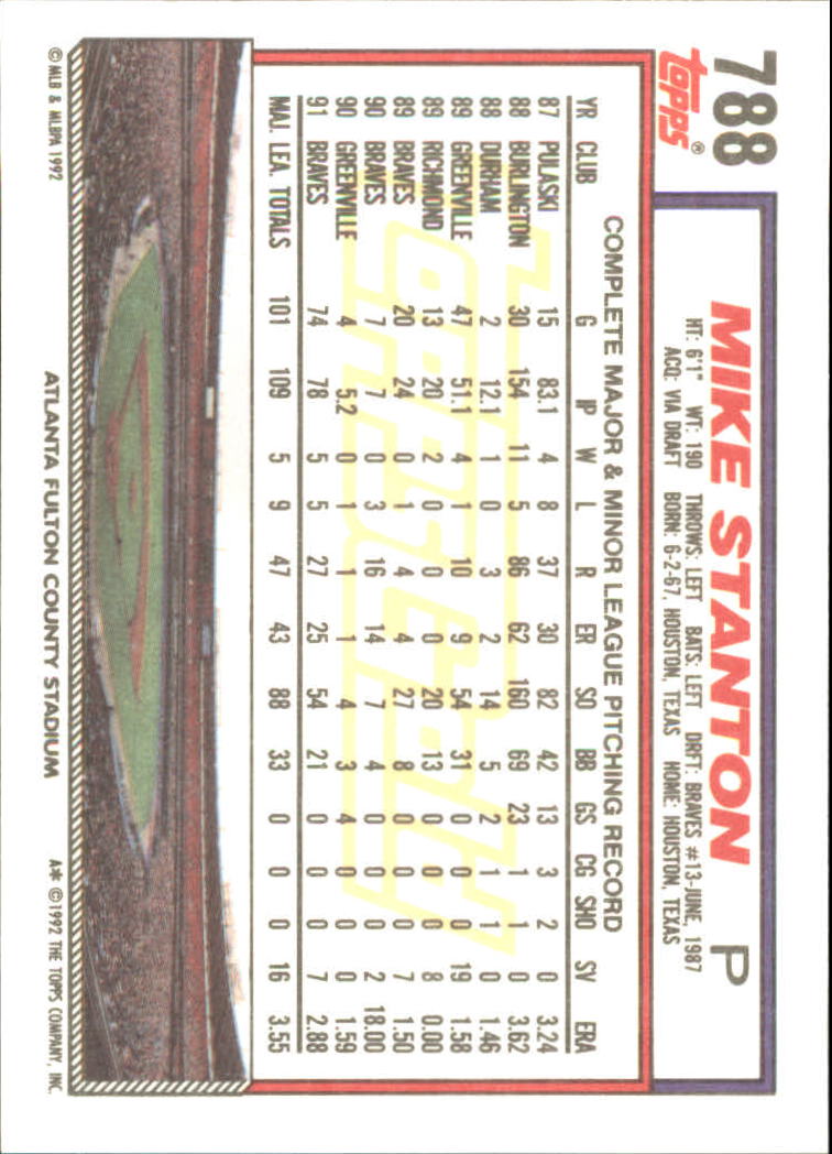 B0600 - 1992 Topps Gold Baseballkarte #S 751-793 -Sie wählen aus - 15+ KOSTENLOSER US-VERSAND - Bild 77 von 86