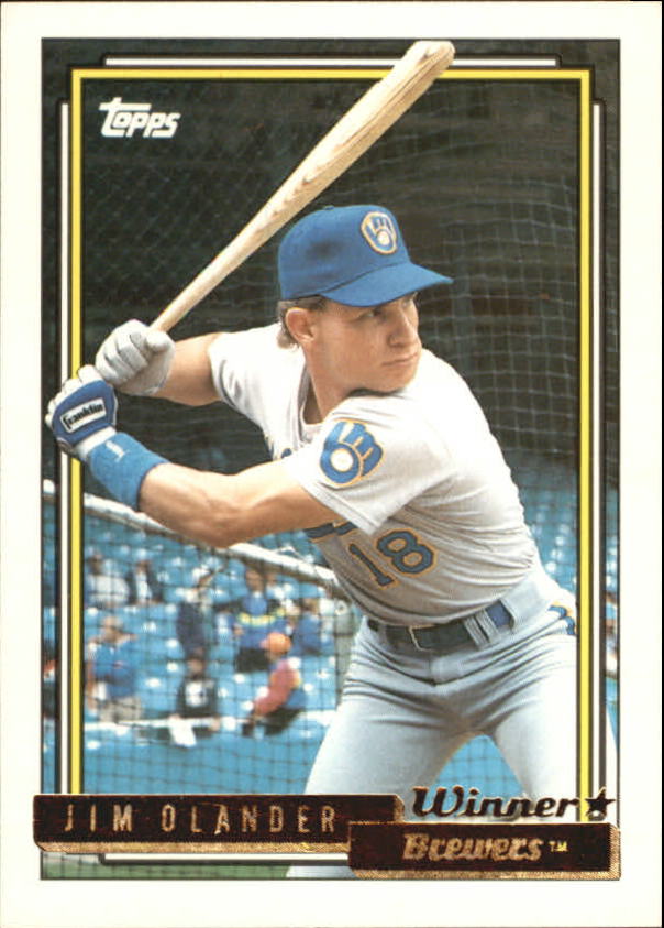 1992 Topps Baseball Gold Winners (#1-275) Singles - You Choose - Bild 10 von 496