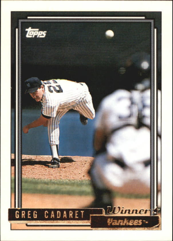 1992 Topps Baseball Gold Winners (#1-275) Singles - You Choose - Bild 28 von 496