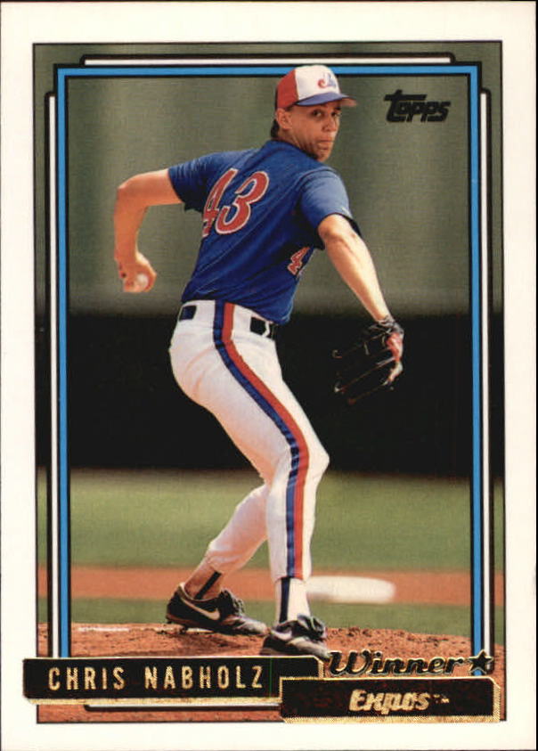 1992 Topps Baseball Gold Winners (#1-275) Singles - You Choose - Bild 54 von 496