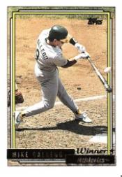 1992 Topps Baseball Gold Winners (#1-275) Singles - You Choose - Bild 130 von 496