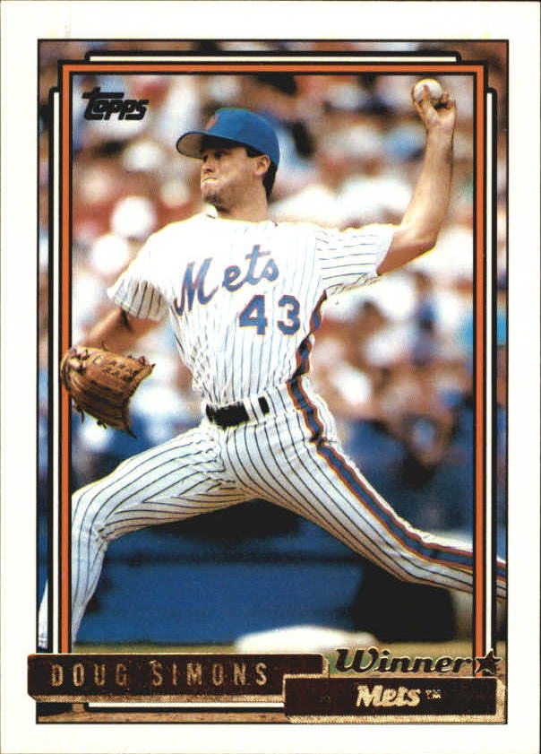 1992 Topps Baseball Gold Winners (#1-275) Singles - You Choose - Bild 142 von 496