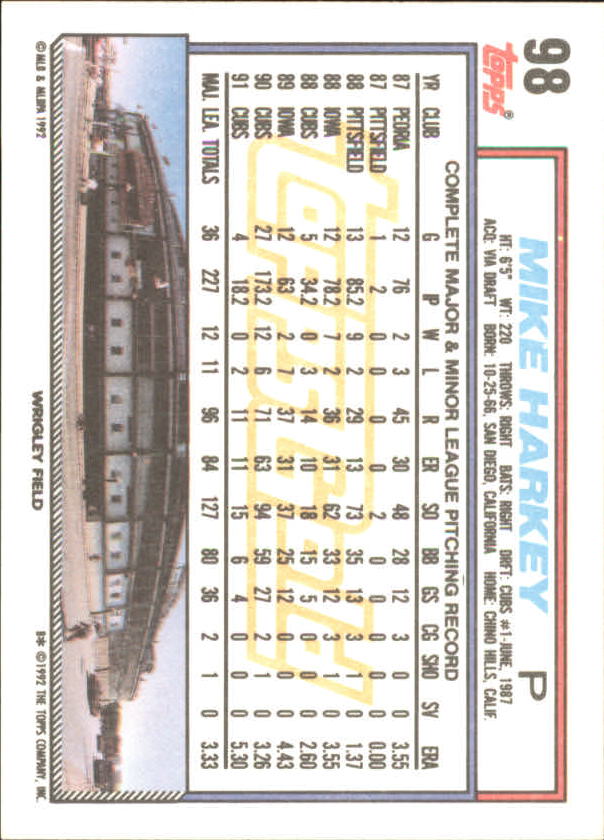 1992 Topps Baseball Gold Winners (#1-275) Singles - You Choose - Bild 174 von 496