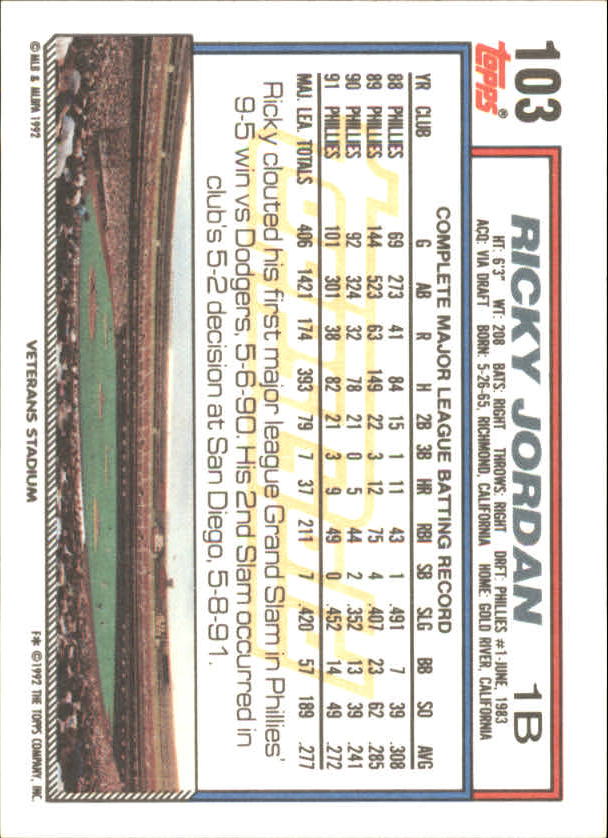 1992 Topps Baseball Gold Winners (#1-275) Singles - You Choose - Bild 184 von 496