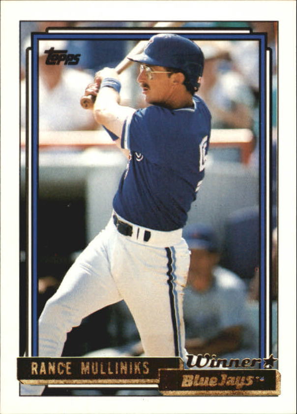 1992 Topps Baseball Gold Winners (#1-275) Singles - You Choose - Bild 235 von 496