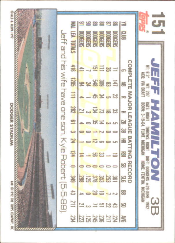 1992 Topps Baseball Gold Winners (#1-275) Singles - You Choose - Bild 266 von 496
