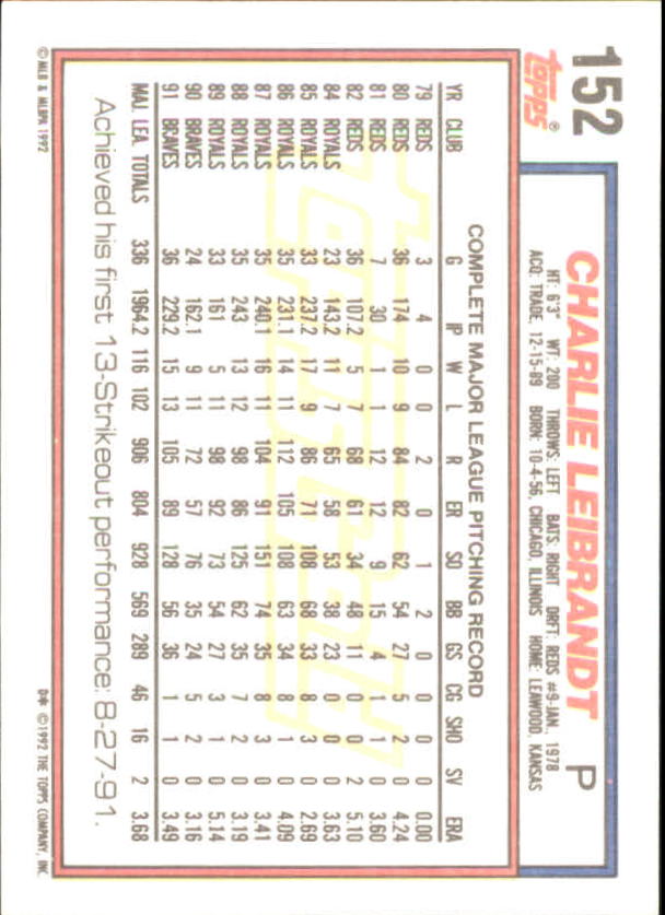 1992 Topps Baseball Gold Winners (#1-275) Singles - You Choose - Bild 268 von 496
