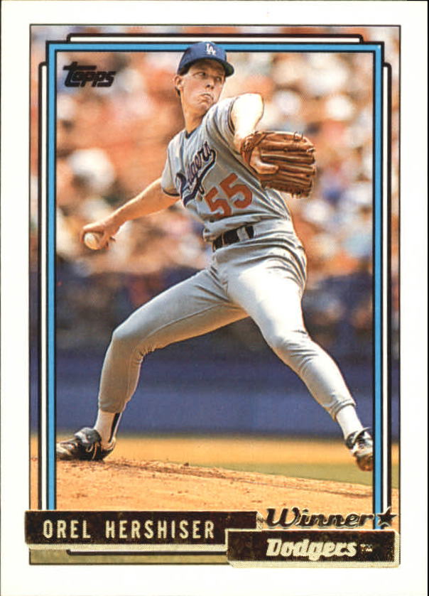 1985 Topps Orel Hershiser