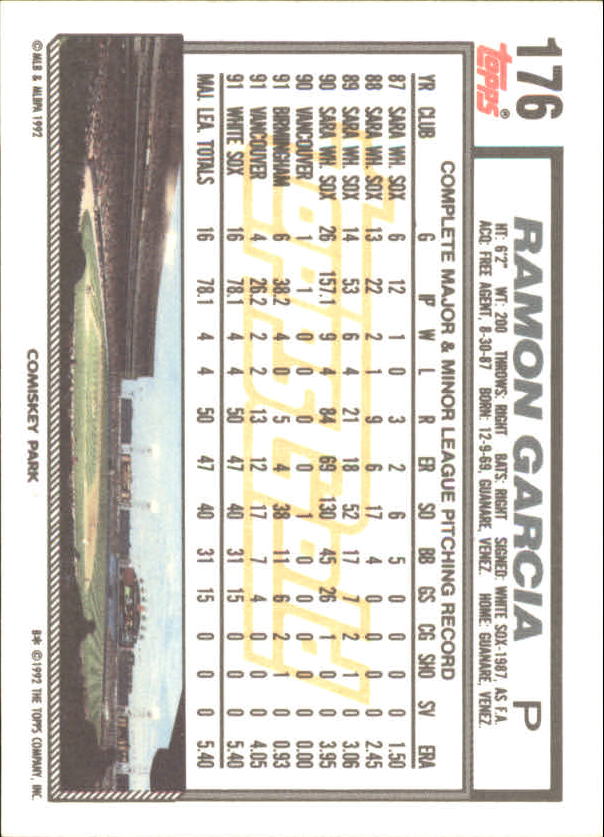1992 Topps Baseball Gold Winners (#1-275) Singles - You Choose - Bild 312 von 496