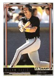 1992 Topps Baseball Gold Winners (#1-275) Singles - You Choose - Bild 335 von 496