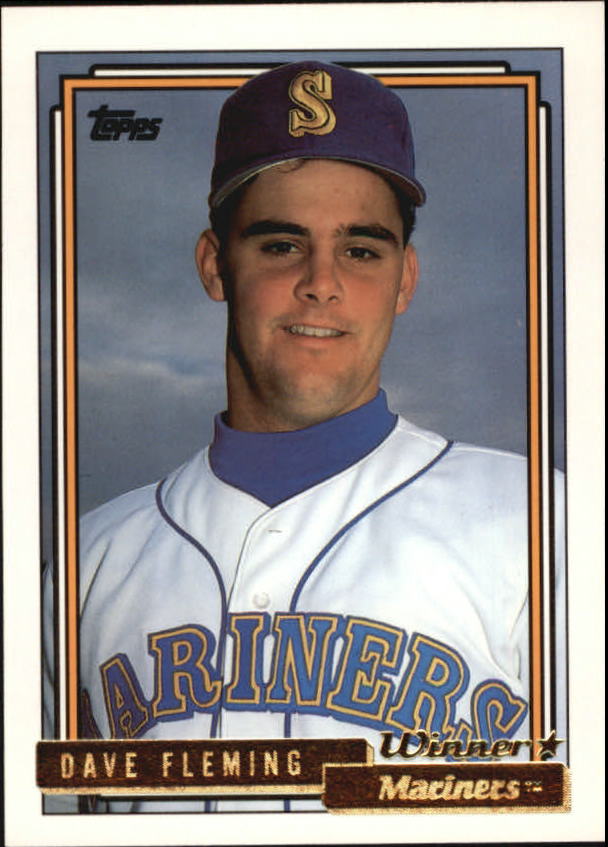 1992 Topps Gold Winners #192 Dave Fleming
