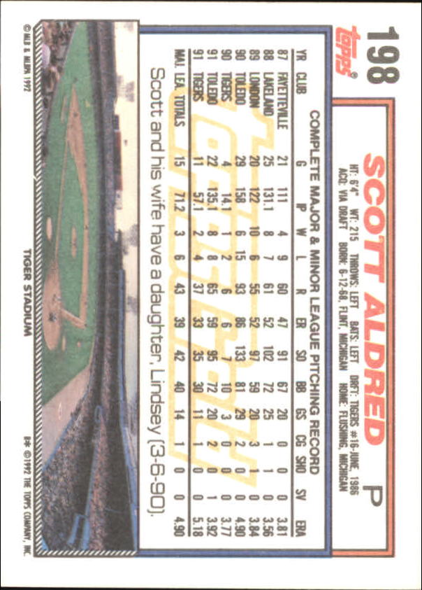 1992 Topps Baseball Gold Winners (#1-275) Singles - You Choose - Bild 350 von 496