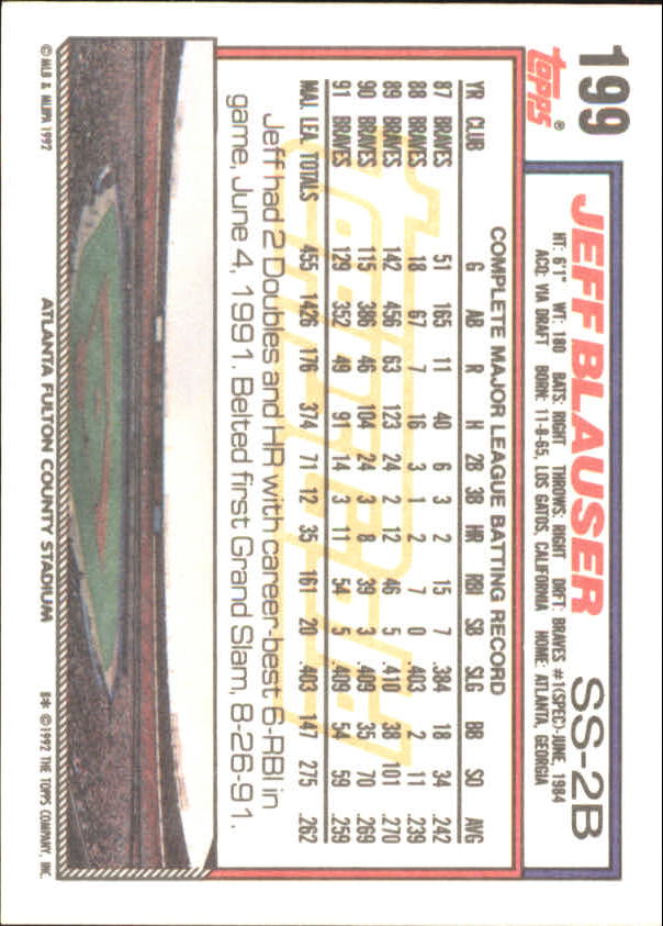1992 Topps Baseball Gold Winners (#1-275) Singles - You Choose - Bild 352 von 496