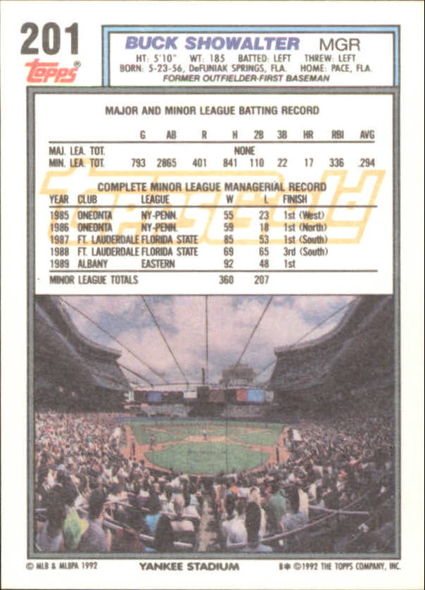 1992 Topps Baseball Gold Winners (#1-275) Singles - You Choose - Bild 356 von 496