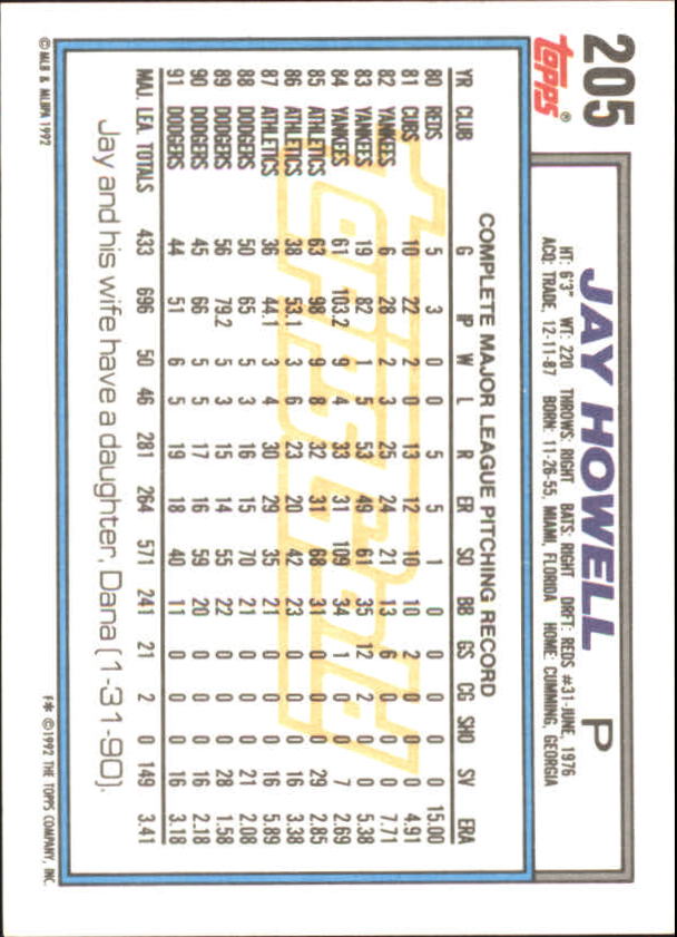 1992 Topps Baseball Gold Winners (#1-275) Singles - You Choose - Bild 364 von 496