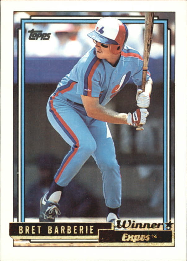 1992 Topps Baseball Gold Winners (#1-275) Singles - You Choose - Bild 397 von 496