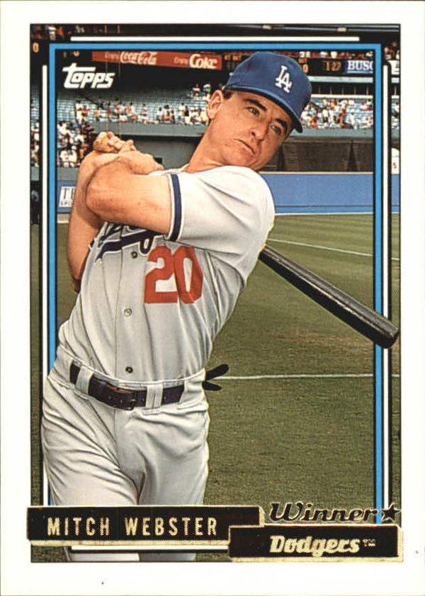 1992 Topps Baseball Gold Winners (#1-275) Singles - You Choose - Bild 415 von 496