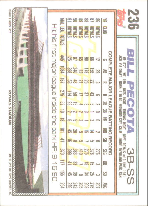 1992 Topps Baseball Gold Winners (#1-275) Singles - You Choose - Bild 422 von 496