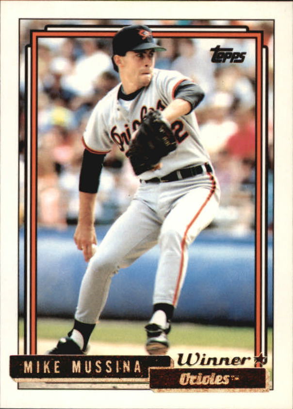 1992 Topps Gold Winners #242 Mike Mussina