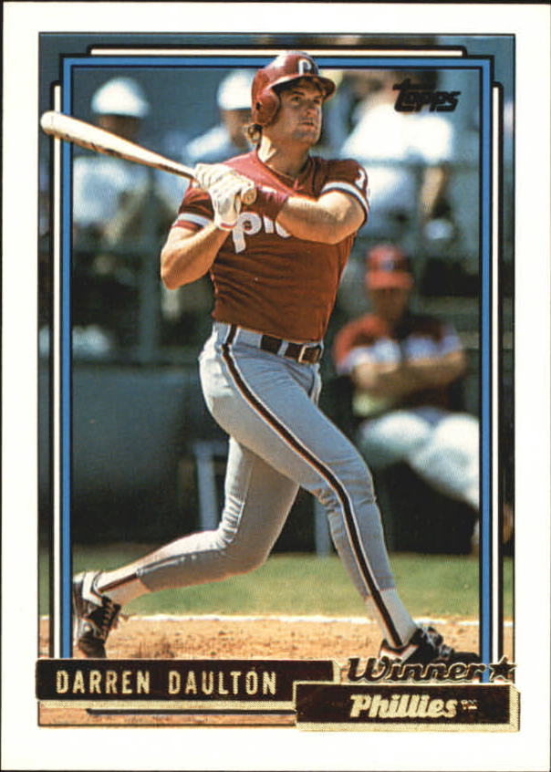 1992 Topps Baseball Gold Winners (#1-275) Singles - You Choose - Bild 437 von 496