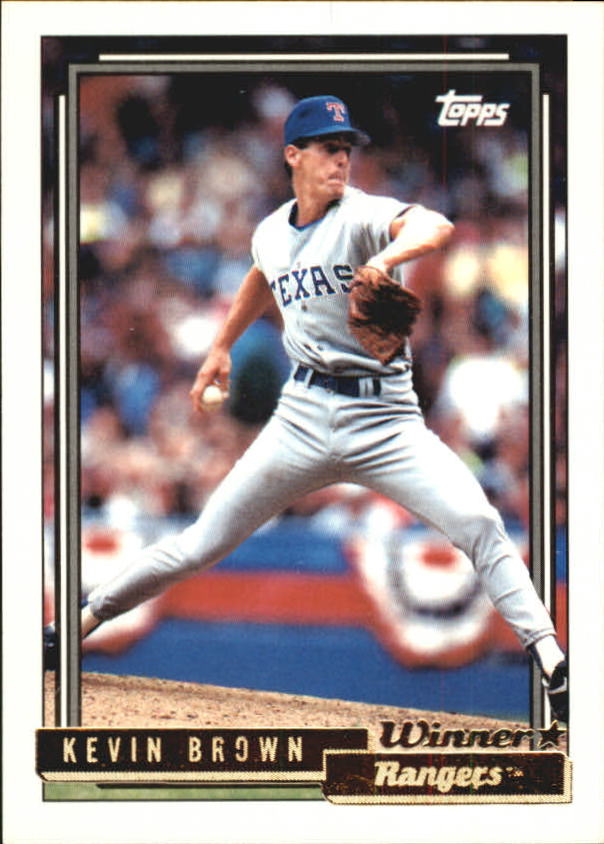 1992 Topps Gold Winners #297 Kevin Brown