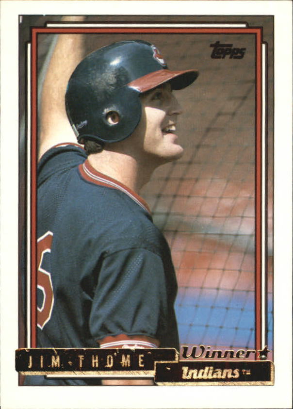 Jim Thome 1998 Fleer Tradition Vintage '63 Cleveland Indians Card