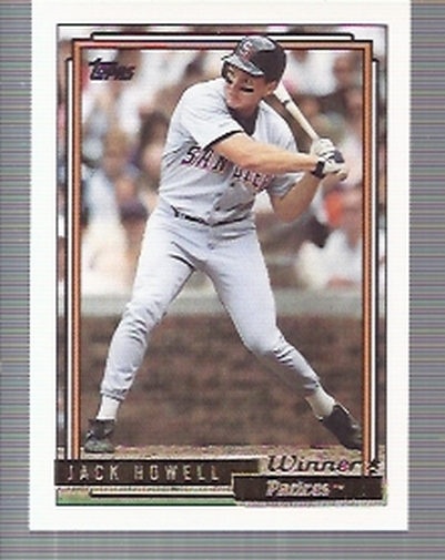 1992 Topps Gold Winners #769 Jack Howell