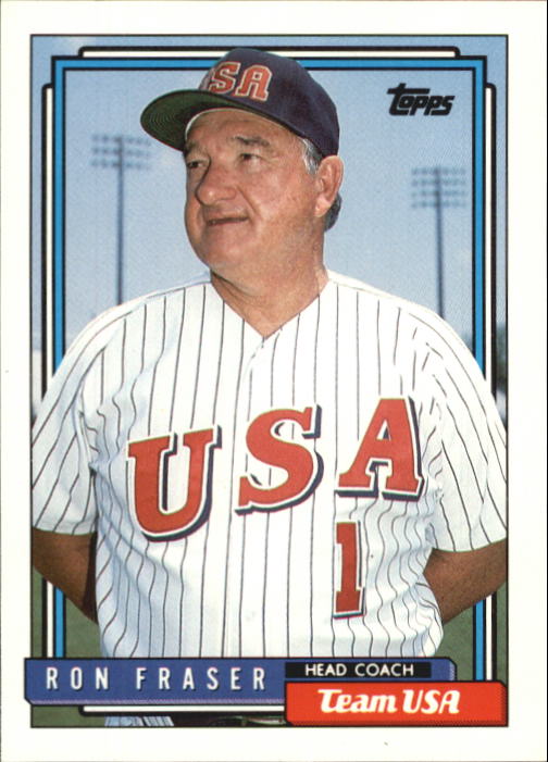 1992 Topps Traded #35T Ron Fraser USA CO RC