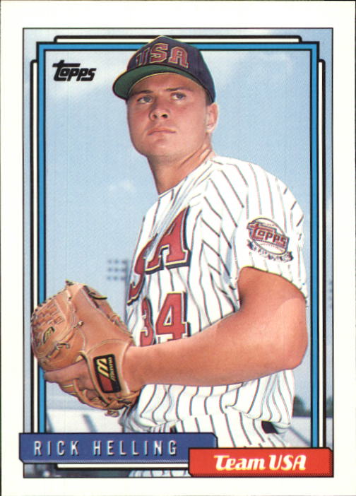 1992 Topps Traded #48T Rick Helling USA