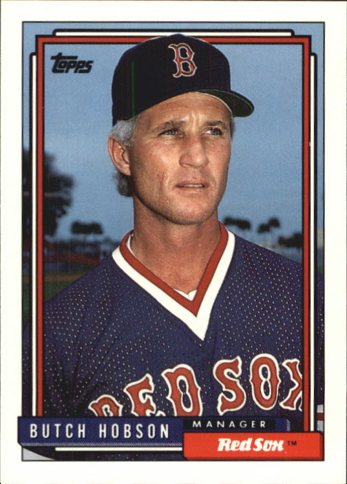 1992 Topps Traded #52T Butch Hobson