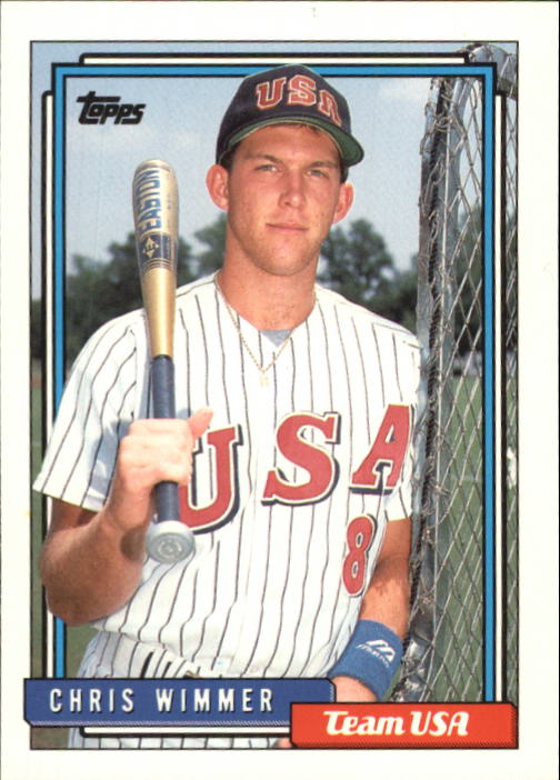 1992 Topps Traded #129T Chris Wimmer USA