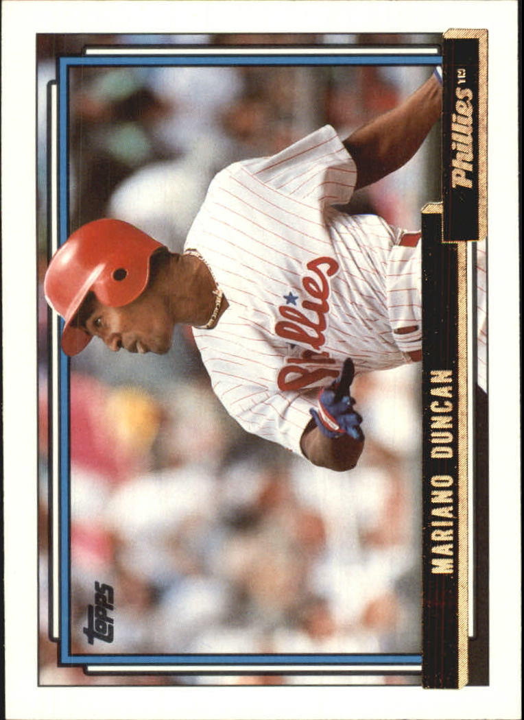 1992 Topps Traded Gold #30T Mariano Duncan