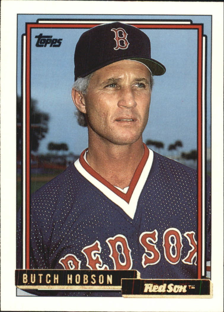 1992 Topps Traded Gold #52T Butch Hobson
