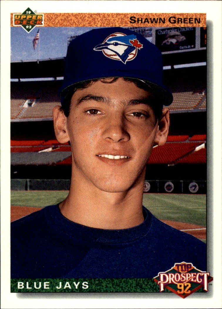 1992 Upper Deck #55 Shawn Green RC - NM-MT - 1,000,000 Baseball