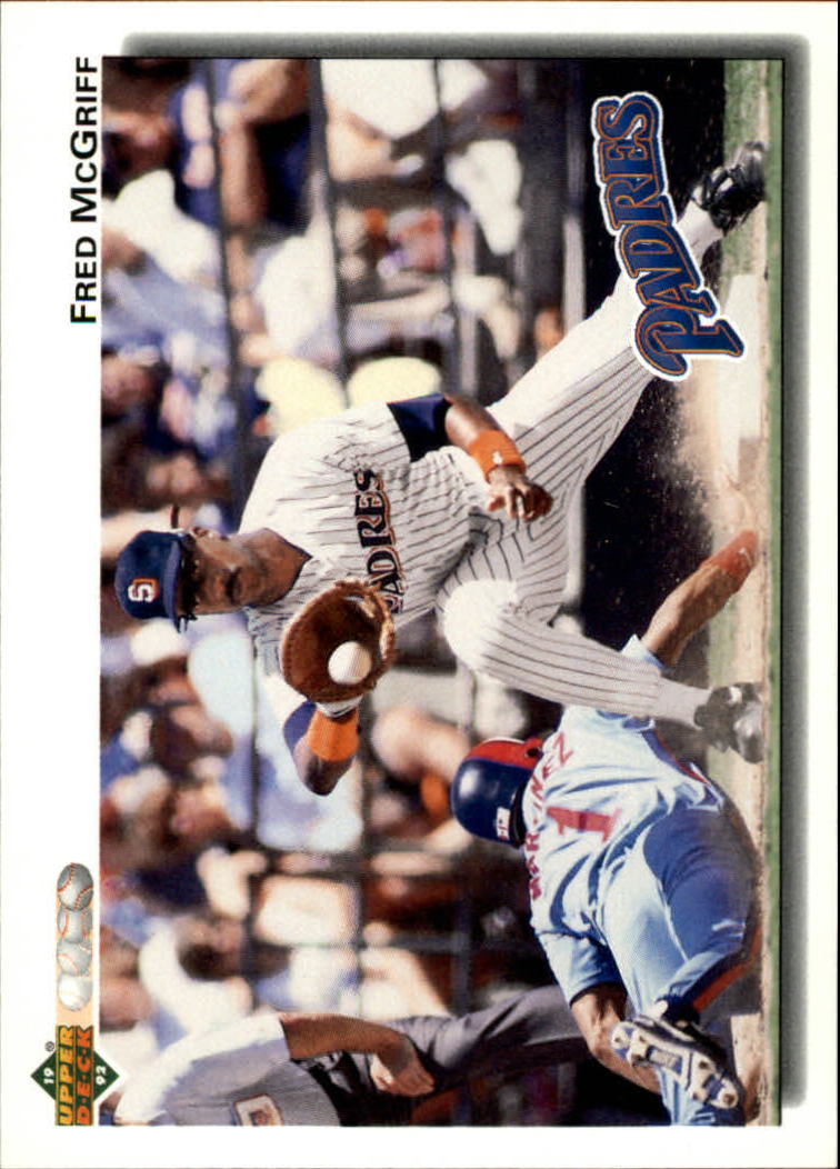 1992 Upper Deck #344 Fred McGriff