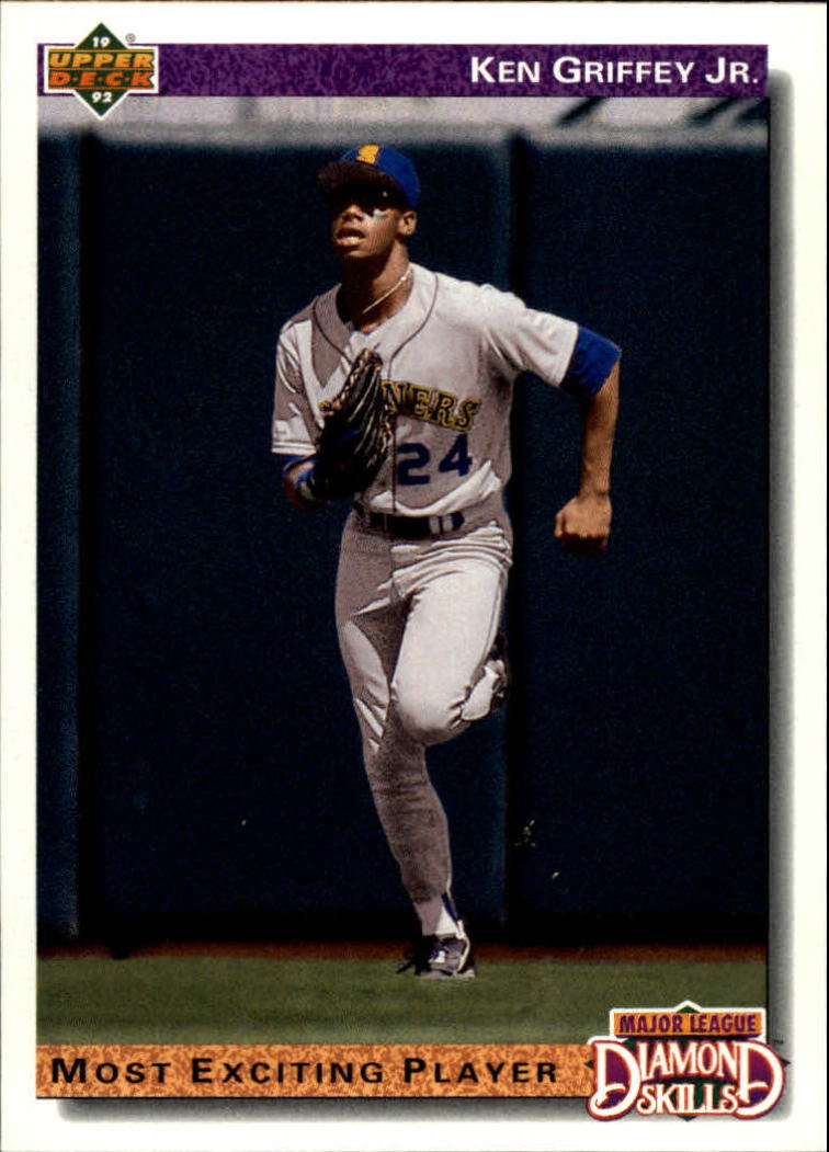 Ken Griffey, Jr. rookie year - Google Search  Upper deck baseball cards, Griffey  jr, Ken griffey