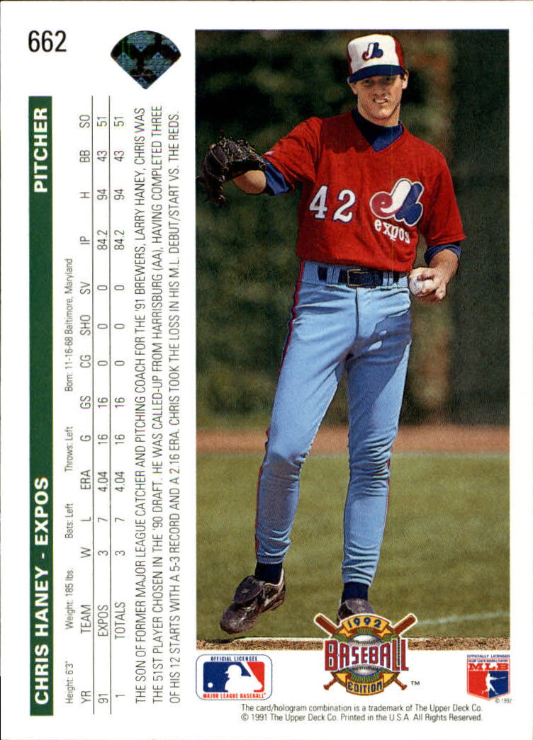 Sports Card Back