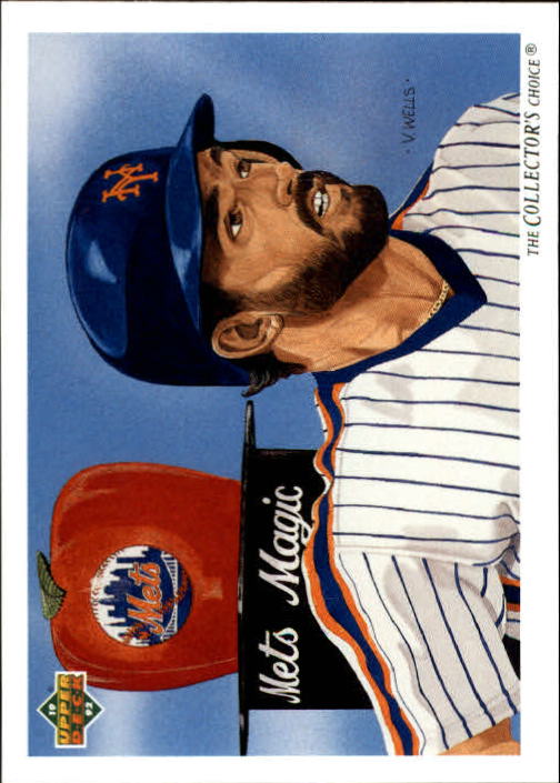 1992 Upper Deck Gold Hologram #37 Howard Johnson TC/New York Mets