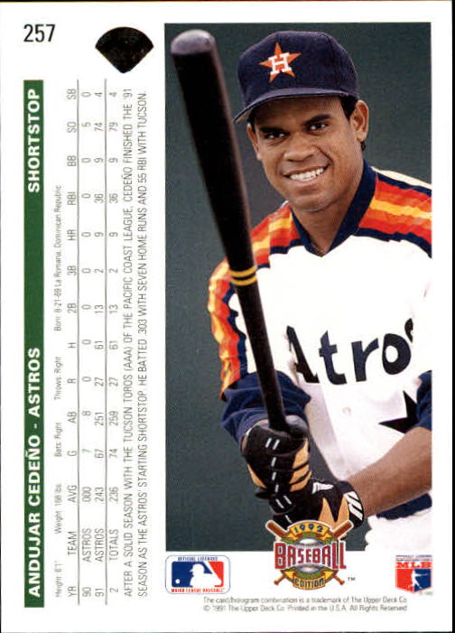 1992 Upper Deck Gold Hologram Baseball Cards 251 499 Pick From List EBay