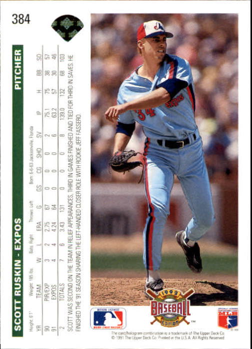 Sports Card Back