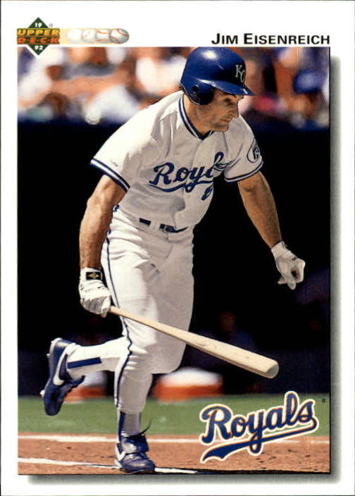 1992 Upper Deck Gold Hologram #539 Jim Eisenreich